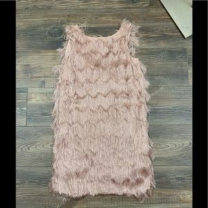 New Zara Basic fringe Dress